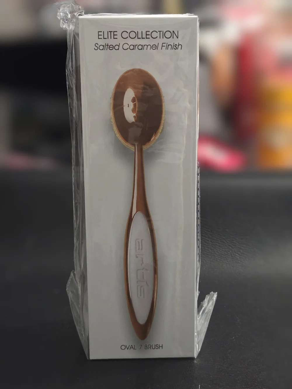 Artis Elite Collection Oval 7 Makeup Brush in Salted Caramel Finish